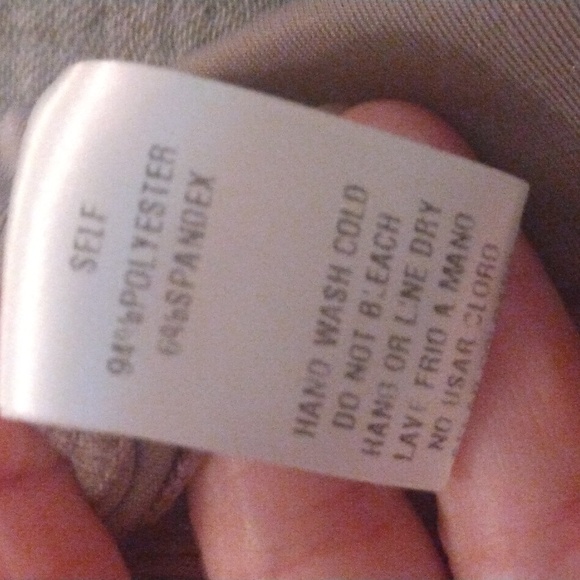 Easel LA size S oversize velour tunic LS asymmetrical hem - Picture 3 of 6